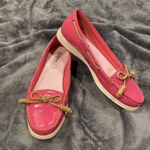 Isaac Mizrahi pink loafer size 5.5